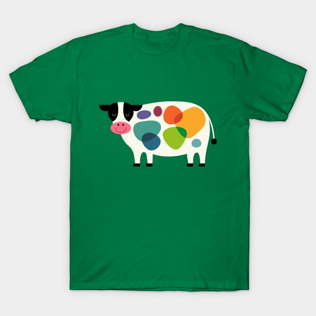 Awesome Cow T-Shirt by AndyWestface